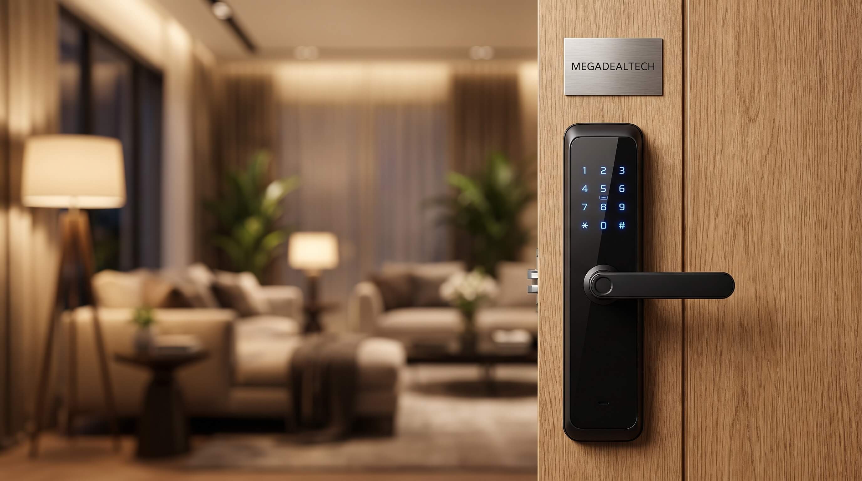 MegaDealTech Premium Smart Lock Desktop